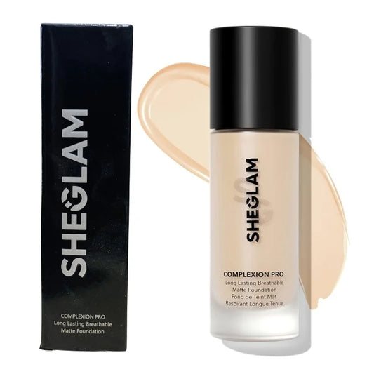 Sheglam Complexion Pro Matte Foundation | Porcelain | Long Lasting