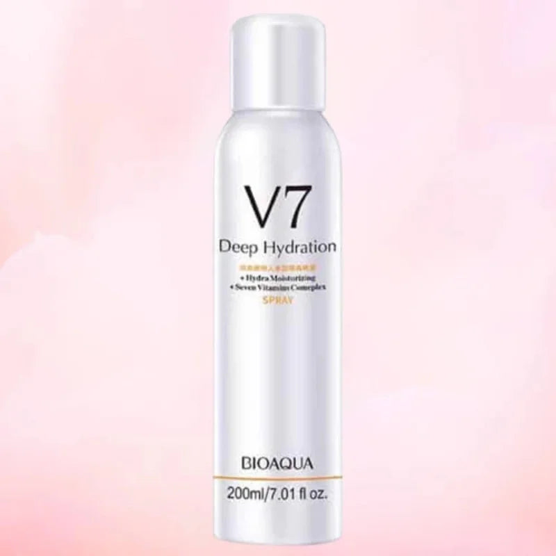 BIOAQUA V7 Vitamin Deep Hydration Brightening Spray with 7-Vitamin Complex for Radiant Skin  Short