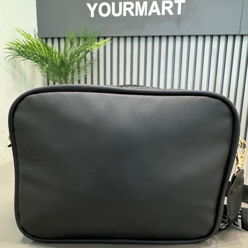 Black Leather Handbag for Girls & Women | Stylish Shoulder & Crossbody Bag | Daily Use & Gift