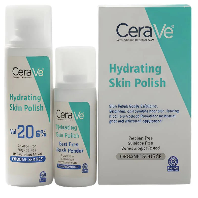 CeraVe Hydrating Skin Polish | Gentle Exfoliating & Moisturizing Face Scrub