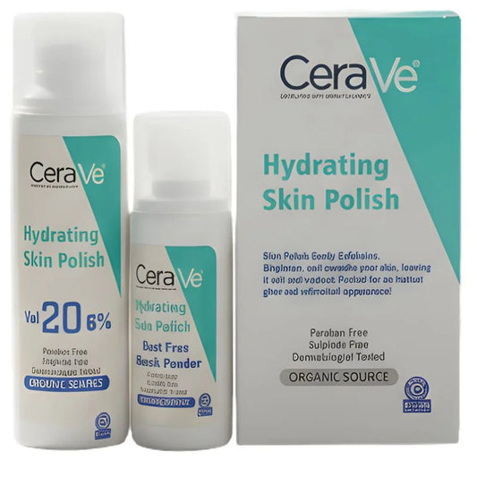CeraVe Hydrating Skin Polish | Gentle Exfoliating & Moisturizing Face Scrub