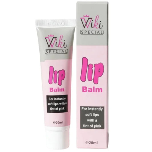 Wiki Special Pink Color Lip Balm 20ml Moisturizing Natural Tint Smooth Hydrating Formula for Soft Lips