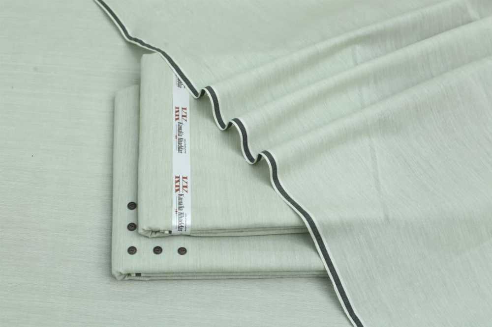 Men’s Unstitched khaadar  Cotton Suit Plain