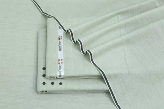 Men’s Unstitched khaadar  Cotton Suit Plain